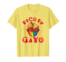 Ladda upp bild till gallerivisning, Funny Pico De Gayo Shirt Funny LGBT Tshirt Gay Pride Flag 164891
