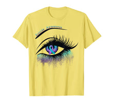 Ladda upp bild till gallerivisning, Funny shirts V-neck Tank top Hoodie sweatshirt usa uk au ca gifts for Suicide Prevention Purple Ribbon and Eyes Men &amp; Women Shirt 1518802
