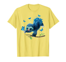 Ladda upp bild till gallerivisning, Funny shirts V-neck Tank top Hoodie sweatshirt usa uk au ca gifts for Sloth funny butterfly gift TShirt 2235322

