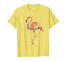 Ladda upp bild till gallerivisning, Funny shirts V-neck Tank top Hoodie sweatshirt usa uk au ca gifts for Pink Flamingo Watercolor T-shirt 193031
