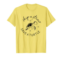 Ladda upp bild till gallerivisning, Skip A Straw Save A Turtle Shirt Save The Turtles T-Shirt 159552
