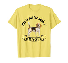 Ladda upp bild till gallerivisning, Life is Better With a Beagle T-Shirt-1220476
