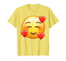 Ladda upp bild till gallerivisning, Smiling Face with Hearts In Love Emojis Halloween Costume  T-Shirt 751805
