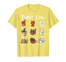 Ladda upp bild till gallerivisning, Potter Cats Cute Harry Pawter Kitten Pajama gift for Her T-Shirt-434251
