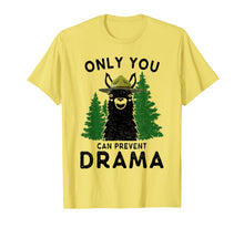 Ladda upp bild till gallerivisning, Llama Camping Only You Can Prevent Drama T-Shirt 41881
