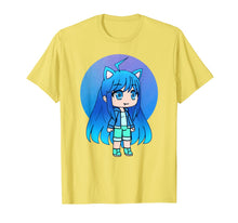 Ladda upp bild till gallerivisning, Cute Chibi style Kawaii Anime Girl AquaChan T-Shirt 1323018
