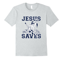 Ladda upp bild till gallerivisning, Funny shirts V-neck Tank top Hoodie sweatshirt usa uk au ca gifts for Funny Hockey Shirt - Jesus Saves Shirt - Goalie Shirt 915580
