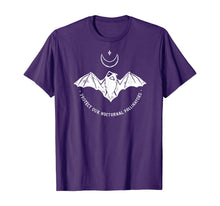 Ladda upp bild till gallerivisning, Protect Our Nocturnal Polalinators Bat with Moon Halloween T-Shirt 294307
