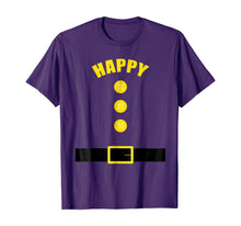 Ladda upp bild till gallerivisning, Dwarf Costume T-Shirt - Funny Halloween Gift Idea - Happy 71949
