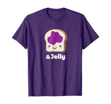 Ladda upp bild till gallerivisning, MATCHING SET Peanut Butter and Jelly Couples Friend Shirt 257583
