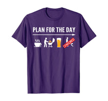 Ladda upp bild till gallerivisning, Funny BBQ Shirts For Men Coffee, Grilling, Beer Adult Humor T-Shirt 348759
