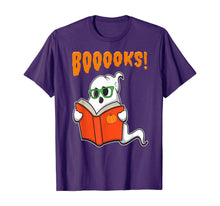 Ladda upp bild till gallerivisning, Funny Teacher Halloween Gift - Ghost Books Reading Class T-Shirt 80382
