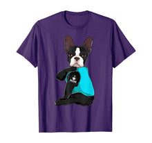 Ladda upp bild till gallerivisning, Funny Boston Terrier I Love Mom Apparel Dog Mom Gifts Womens TShirt513998
