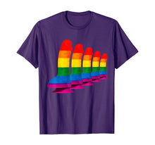 Ladda upp bild till gallerivisning, Rainbow Dildo TShirt &amp; Lesbian Gay Be Ladyboy LGBTQ Pride T-Shirt312478
