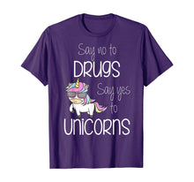 Ladda upp bild till gallerivisning, Kids Say No Say Yes To Unicorns Youth Red Ribbon Week T-Shirt 367100
