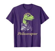 Ladda upp bild till gallerivisning, Philosoraptor Funny Cute Gift T-Shirt T-Shirt
