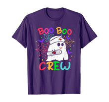 Ladda upp bild till gallerivisning, Boo Boo Crew design Halloween Ghost Nurse Costume Funny T-Shirt 239568
