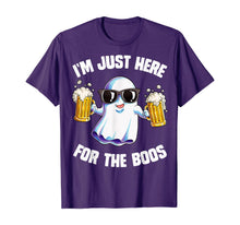 Ladda upp bild till gallerivisning, I'm Just Here For The Boos T shirt Halloween Men Funny Ghost T-Shirt 59349
