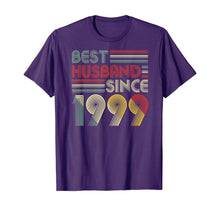 Ladda upp bild till gallerivisning, 20th Wedding Anniversary Gifts Best Husband Since 1999 T-Shirt 175138
