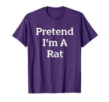 Ladda upp bild till gallerivisning, Funny shirts V-neck Tank top Hoodie sweatshirt usa uk au ca gifts for Pretend I'm A Rat Costume Funny Halloween Party T-Shirt 1345687
