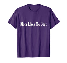 Ladda upp bild till gallerivisning, Funny shirts V-neck Tank top Hoodie sweatshirt usa uk au ca gifts for Unisex I'm The Favorite Mom Likes Me Best T-Shirt 1110288
