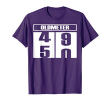 Ladda upp bild till gallerivisning, Oldmeter 50 T-Shirt 50th Birthday Gift Funny 1379781
