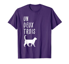 Ladda upp bild till gallerivisning, Funny shirts V-neck Tank top Hoodie sweatshirt usa uk au ca gifts for Un Deux Trois Cat Shirt Funny French Teacher Gift 283129
