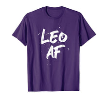 Ladda upp bild till gallerivisning, Leo Af Shirt Funny Leo Zodiac T-Shirt Gift 94901
