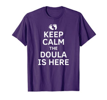 Ladda upp bild till gallerivisning, Keep Calm Doula T Shirt Birth Team Assistant Training 1148765

