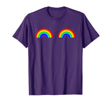 Ladda upp bild till gallerivisning, Gay Les Pride Rainbow Boobs T-Shirt LGBT Pride 23511
