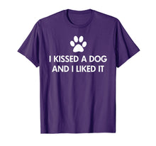 Ladda upp bild till gallerivisning, Funny shirts V-neck Tank top Hoodie sweatshirt usa uk au ca gifts for I kissed a dog and I liked it T-Shirt 1551115

