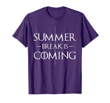 Ladda upp bild till gallerivisning, Summer Break is Coming Funny Shirts for Teachers &amp; Students 275386
