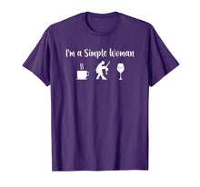 Ladda upp bild till gallerivisning, Funny shirts V-neck Tank top Hoodie sweatshirt usa uk au ca gifts for Funny Salsa dance shirt Im a simple woman wine coffee 3027465
