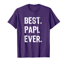 Ladda upp bild till gallerivisning, Funny shirts V-neck Tank top Hoodie sweatshirt usa uk au ca gifts for Mens Best Papi Ever Gift Father's Day T-Shirt 310374
