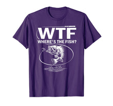 Ladda upp bild till gallerivisning, Funny shirts V-neck Tank top Hoodie sweatshirt usa uk au ca gifts for WTF Where's The Fish Funny Fishing T-Shirt 333979
