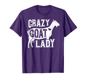 Funny shirts V-neck Tank top Hoodie sweatshirt usa uk au ca gifts for Crazy Goat Lady T Shirt Women Goats Lovers Farm Farmer Gifts 834080