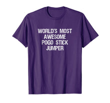 Ladda upp bild till gallerivisning, Funny shirts V-neck Tank top Hoodie sweatshirt usa uk au ca gifts for Pogo Stick T-shirt Gift - Funny Jumper Jumping Awesome 1804437
