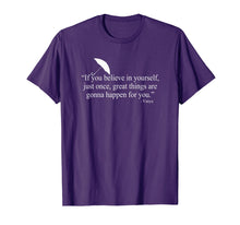 Ladda upp bild till gallerivisning, Funny shirts V-neck Tank top Hoodie sweatshirt usa uk au ca gifts for If You Believe In Yourself Quote Vanya T-Shirt 1838030
