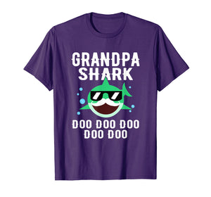 Funny shirts V-neck Tank top Hoodie sweatshirt usa uk au ca gifts for Grandpa Shark Doo Doo Doo Family Shirt Cute Funny Gifts 1152303