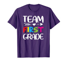 Ladda upp bild till gallerivisning, Funny Back To School First 1st Grade Team Heart Kids T-Shirt 1245170
