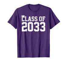 Ladda upp bild till gallerivisning, Class Of 2033 Grow With Me Graduation First Day Of School T-Shirt 183198

