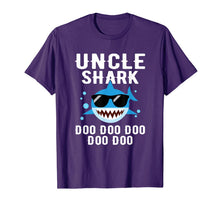 Ladda upp bild till gallerivisning, Uncle Shark Doo Doo Doo Funny Gifts Cute Family Shirt 159936
