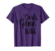 Ladda upp bild till gallerivisning, Funny shirts V-neck Tank top Hoodie sweatshirt usa uk au ca gifts for Curls Gone Wild Curly Hair Don't Care T-Shirt 2718347
