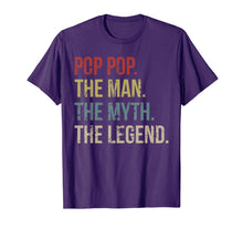 Ladda upp bild till gallerivisning, Pop Pop The Man The Myth The Legend T-Shirt 25518
