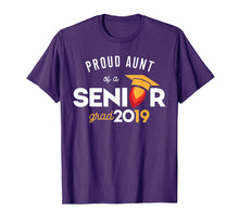 Ladda upp bild till gallerivisning, Funny shirts V-neck Tank top Hoodie sweatshirt usa uk au ca gifts for Proud Aunt of a High School 2019 Senior Graduate Shirt Gift 1303670
