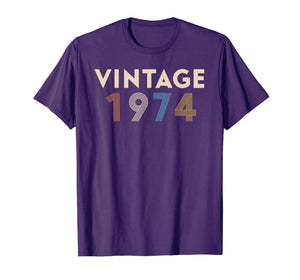 Funny shirts V-neck Tank top Hoodie sweatshirt usa uk au ca gifts for 45th Birthday Gifts - Vintage 1974 Classic T-Shirt Women Men 4054417