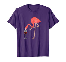 Ladda upp bild till gallerivisning, Funny shirts V-neck Tank top Hoodie sweatshirt usa uk au ca gifts for Wine Lover's Pink Flamingo Fun Party T-Shirt 892086
