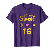 Ladda upp bild till gallerivisning, Funny shirts V-neck Tank top Hoodie sweatshirt usa uk au ca gifts for It's My Sweet 16 Birthday Shirt 16th Birthday Party T Shirt 2075708
