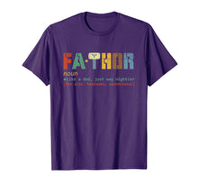 Ladda upp bild till gallerivisning, Fa-Thor Like Dad Just Way Mightier Hero T Shirt Father Gift 75389
