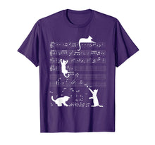 Ladda upp bild till gallerivisning, Cute Cat Kitty Playing Music Clef Piano Musician Art T-Shirt 924269
